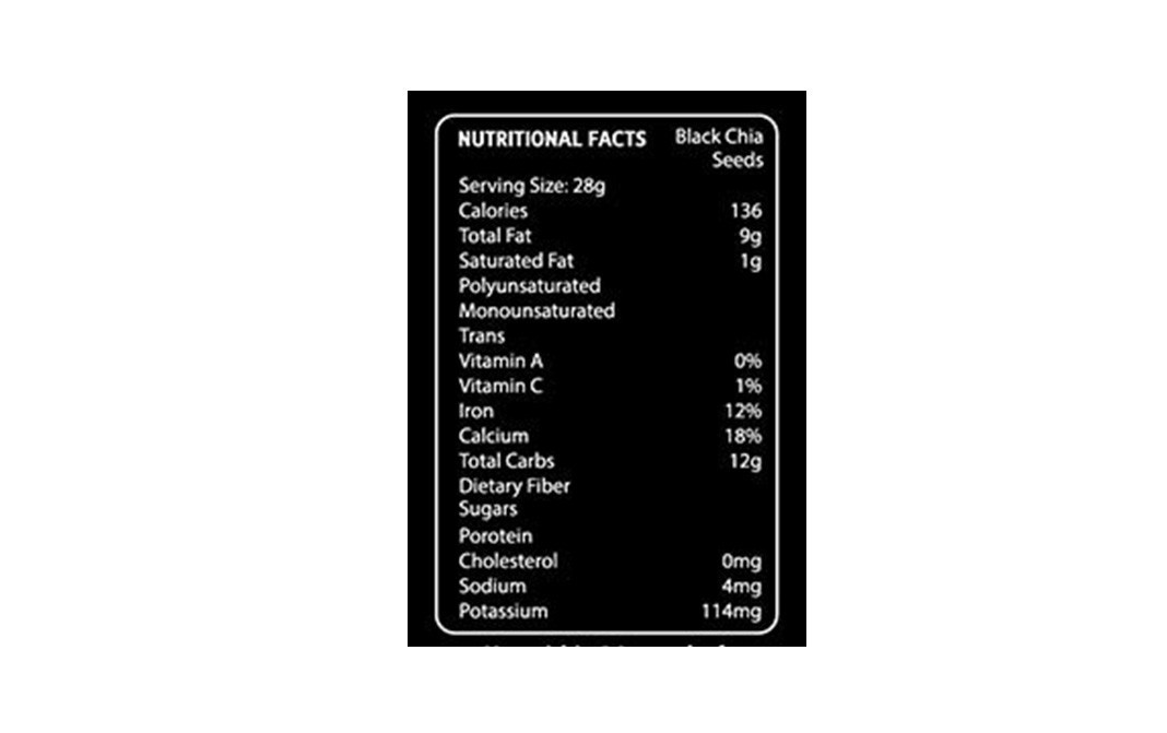 Chef Urbano Chia Seeds    Pack  400 grams
